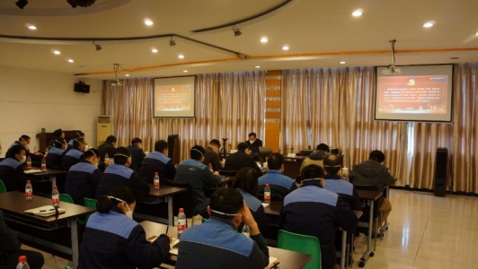 重慶水務(wù)環(huán)境集團黨委副書(shū)記、總經(jīng)理曲斌到三峰環(huán)境開(kāi)展黨的二十大精神宣講